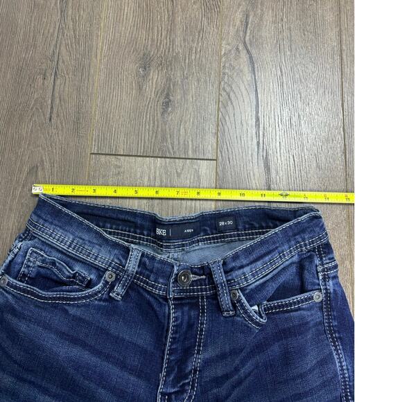 BKE Aiden Men’s 28x30 Bootcut Jeans Medium Wash Stretch Denim Classic Western - Picture 8 of 8